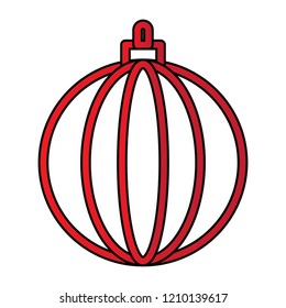 Christmas Ball Vector Icon
