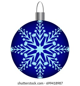 christmas ball vector icon