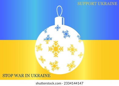 Christmas ball vector icon. Vector illustration.