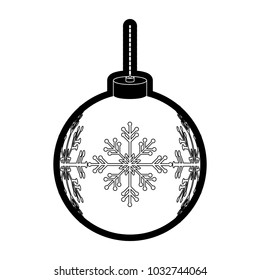 christmas ball vector illustration