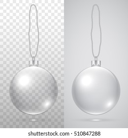 Christmas ball. Vector illustration.