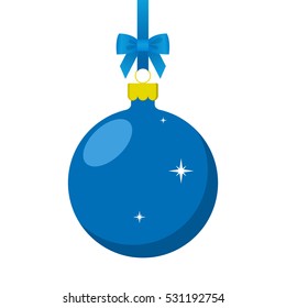 Christmas ball. Vector illustration