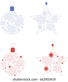 Christmas ball. Vector illustration