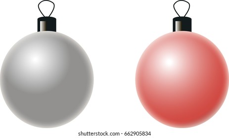 Christmas ball. Vector illustration
