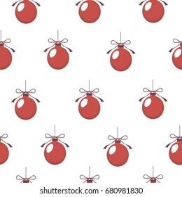 Christmas ball vector illustration