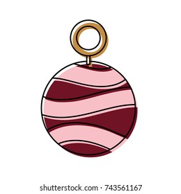 christmas ball  vector illustration