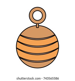 christmas ball vector illustration