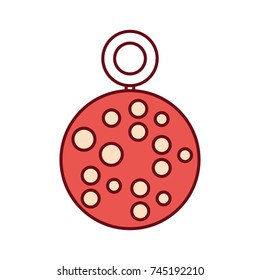 christmas ball  vector illustration