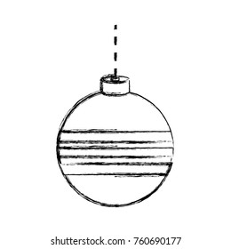christmas ball  vector illustration
