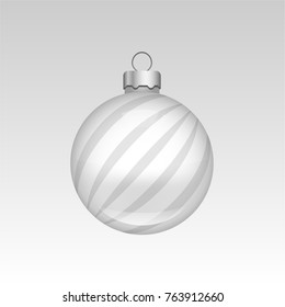 Christmas ball vector illustration