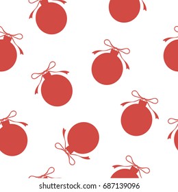 Christmas ball vector image