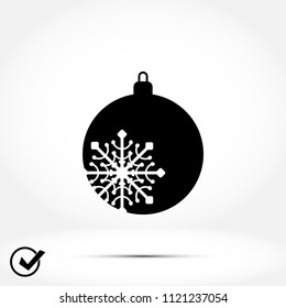 Christmas ball vector,Vector EPS 10 illustration style 