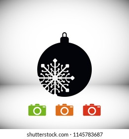 Christmas ball vector,Vector EPS 10 illustration style 