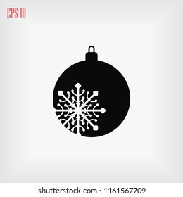 Christmas ball vector,Vector EPS 10 illustration style 