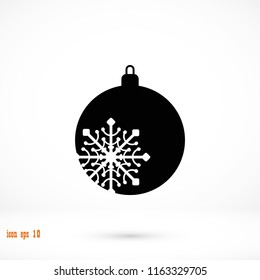 Christmas ball vector,Vector EPS 10 illustration style 