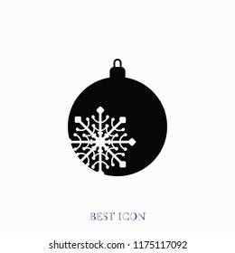 Christmas ball vector,Vector EPS 10 illustration style 