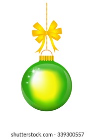 Christmas Ball xmas and happy new year for decoration design holiday.
