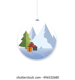 Christmas BalloOn Design Template