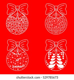 Christmas balls.