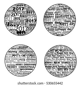 Christmas balls.