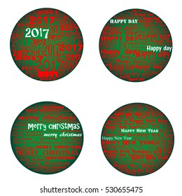 Christmas balls.
