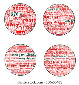 Christmas balls.