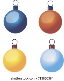 Christmas balls.