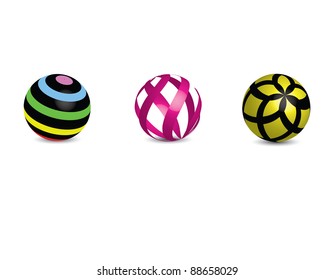 Christmas balls - background