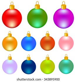 christmas balls collection