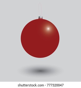 Christmas balls colored