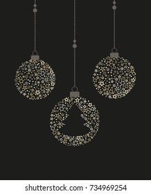 Christmas balls decoration