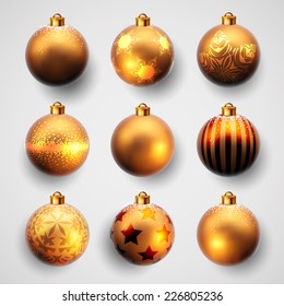 Christmas balls design