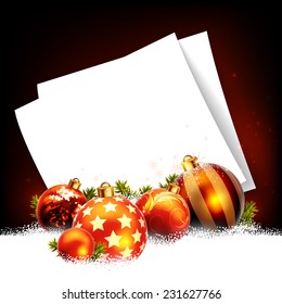 christmas balls design