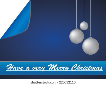 Christmas balls in design, eps10