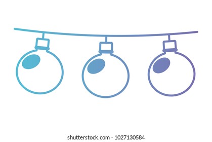 christmas balls garland hanging decorative