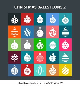 Christmas Balls Icons