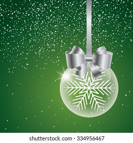 Christmas balls illustration