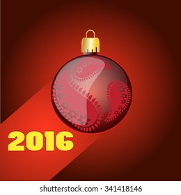  Christmas balls - Illustration Christmas Decoration, Christmas Ornament, Blue, Decoration, Vacations 