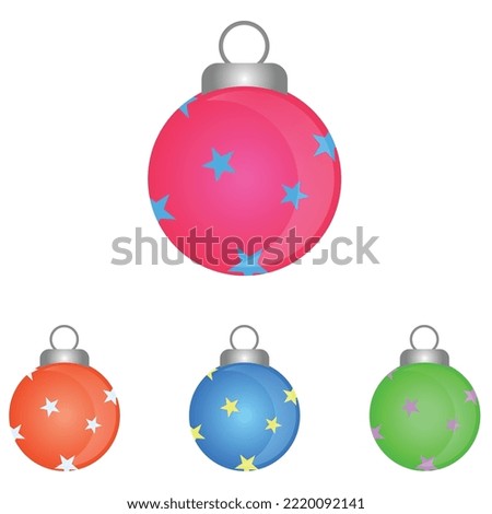 Christmas Balls Illustration, Free Christmas Decorations, Christmas Celebrations