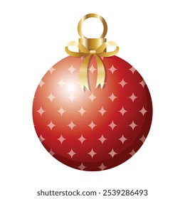 christmas balls isolated on white background
