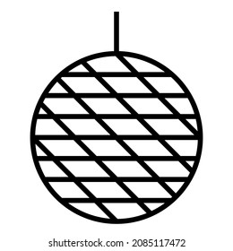 Christmas Balls. Balls On The Tree. Decoration On The Window. Christmas Decoration. Black And White Modern Poster. Abstract Wall Art. Digital Art Of Interior Decoration For Print