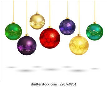 676,121 Christmas colored balls Images, Stock Photos & Vectors ...