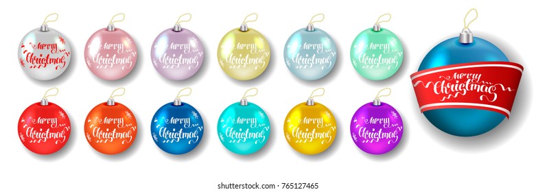 Christmas Balls set