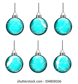 Christmas balls Set Christmas Ornaments