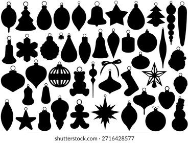 Conjunto de bolas de Navidad, Vector, comestible