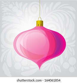 Christmas balls. Vector design elements