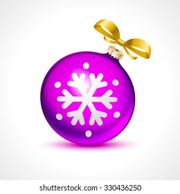 Christmas balls  vector holiday background ribbon new celebration christmas snowflake art