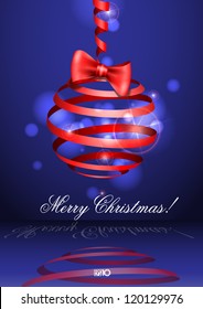 Christmas balls. Vector illustration. Eps 10.