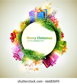 Christmas banner.
