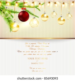Christmas banner.
